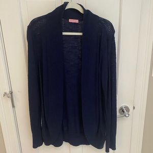 Lilly Pulitzer shawl collar cardigan